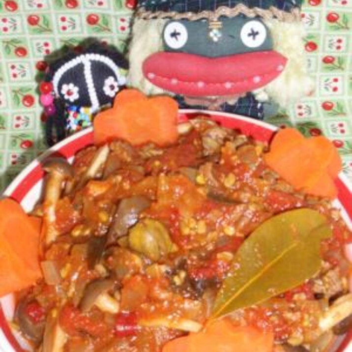 ケララ風！キノコのキーマカレー